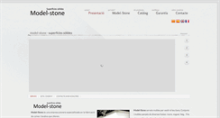 Desktop Screenshot of model-stone.com